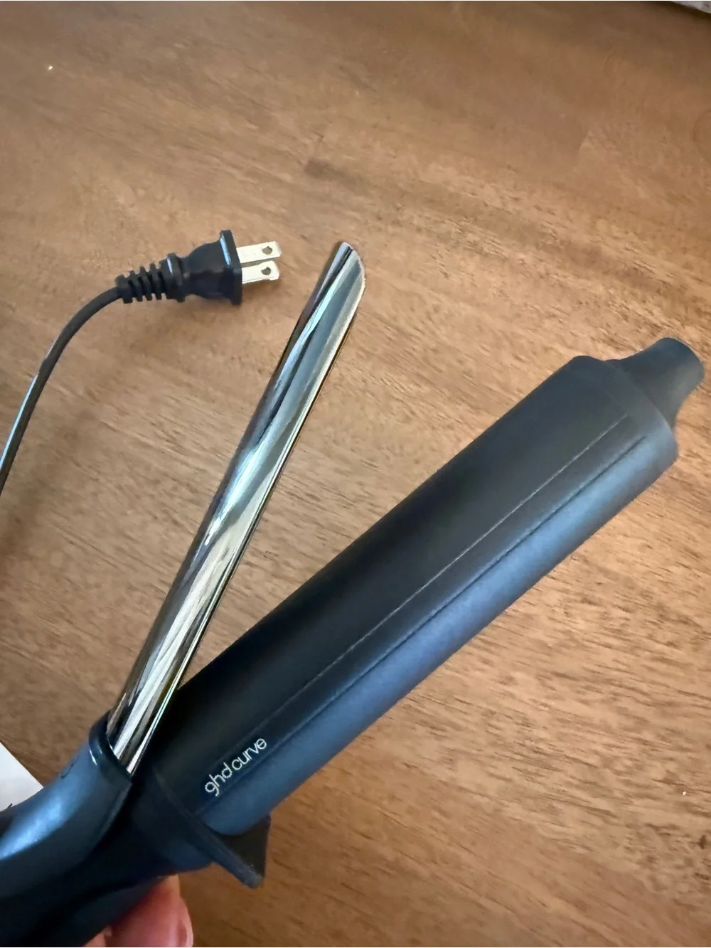 ghd Black and Silver Ceramic Curling Wand